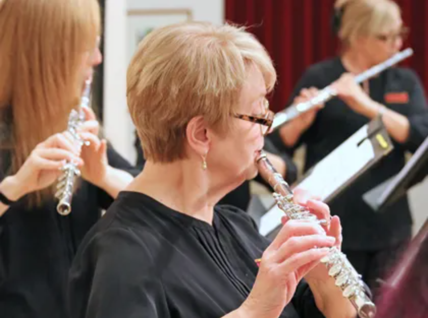 Flute Orchestra at groton Hill