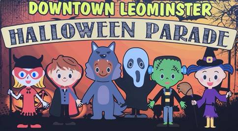 Downtown Leonister Halloween Parade