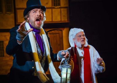 Glenn Grey as the Spirit of Christmas Past, Ebenezer Scrooge: A Christmas Carol