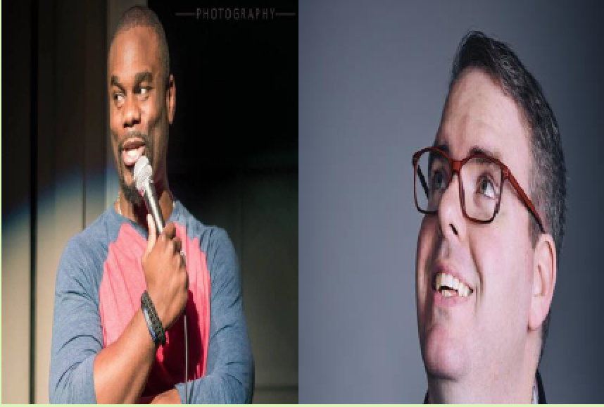 Comedians Corey Rodriguez and Sean Sullivan