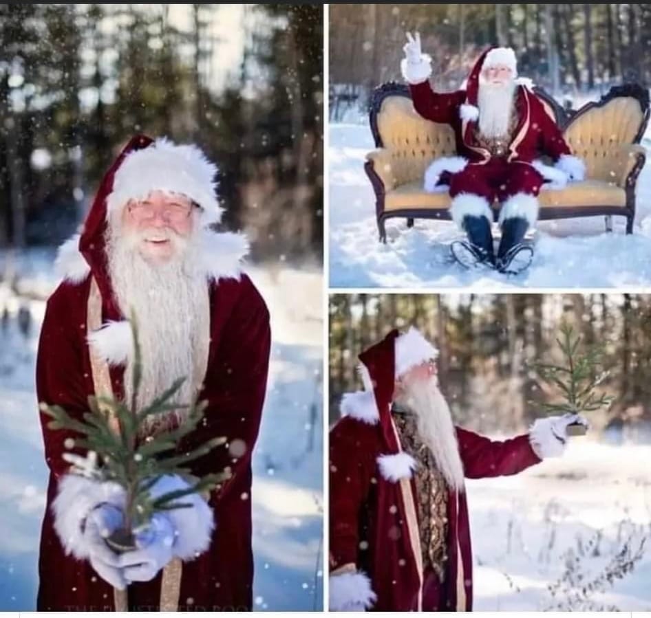 Santa Claus at Bolton Orchards