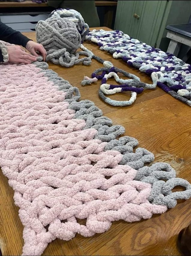 chunky blanket