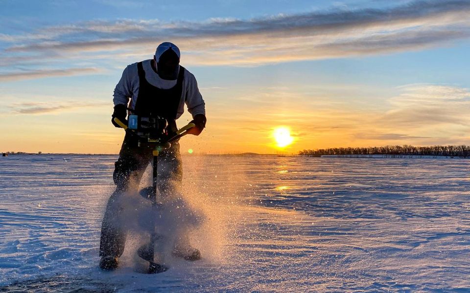 Let's get exited for ice fishing season!