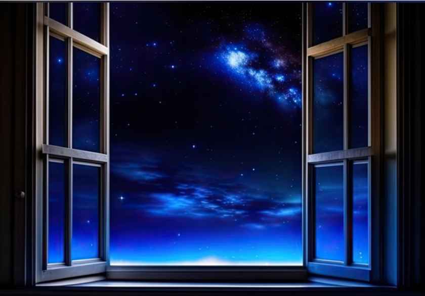 open window