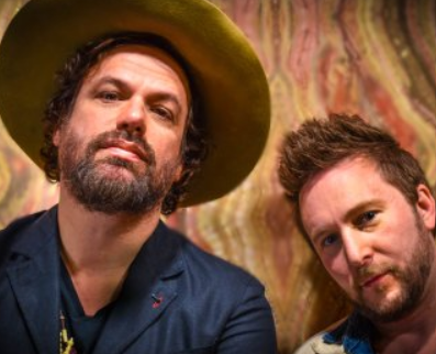 Michael Glabicki of Rusted Root with Dirk Miller