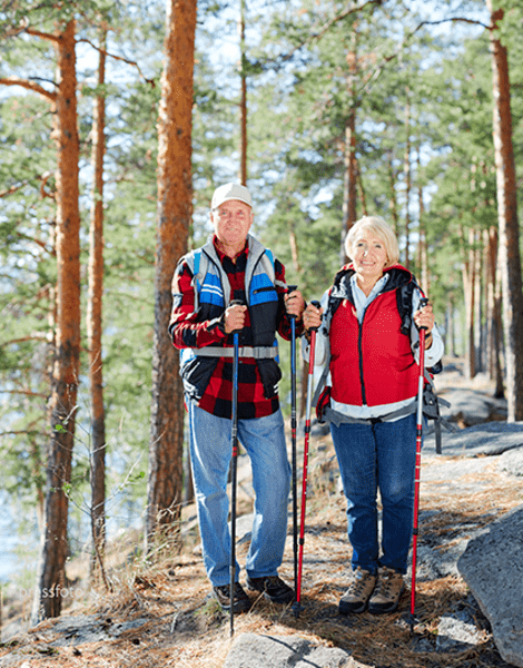 Enjoy Nordic Walking on Groton's Trails with Gail Holland!