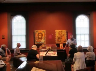 Gallery Talk at the Icon Museum and Study Center in Clinton MA