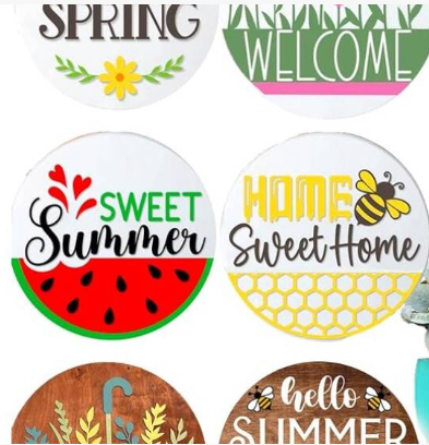 Spring-Door-Signs